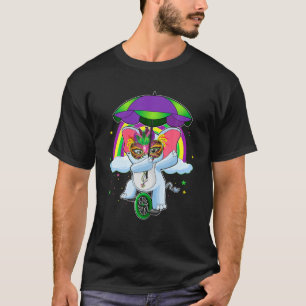 Camiseta Mardi Gras Elephant Bead Decoration Shenanigans Co