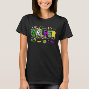 Camiseta Mardi Gras Festival Partido Mulheres Solteiras