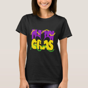 Camiseta Mardi Gras Fleur De Lis Fat Terça Carnaval