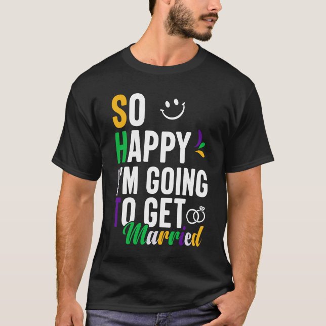 Camiseta Mardi Gras Funny Say (Frente)