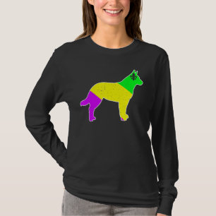Camiseta Mardi Gras, Gado Australiano, Cachorro Engraçado C
