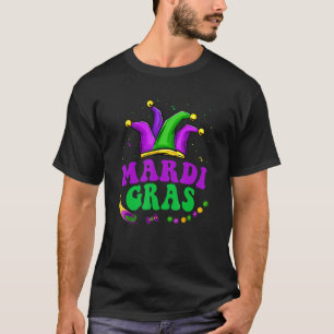 Camiseta Mardi Gras Jester Partido do Ódio Carnaval Mulhere