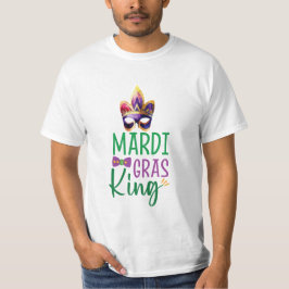 Camiseta Mardi Gras King T-Shirt