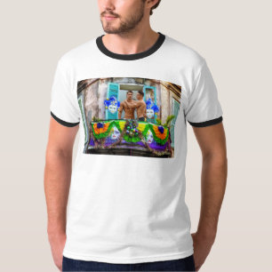 Camiseta Mardi Gras Men de SlipperyJoe