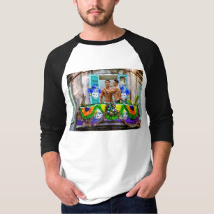 Camiseta Mardi Gras Men de SlipperyJoe