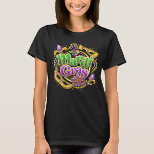 Camiseta Mardi Gras Para Mulheres Mardi Gras 2023 Carnaval