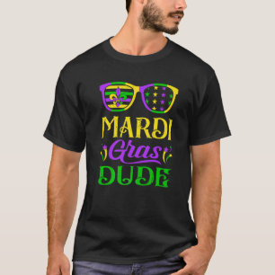 Camiseta Mardi Gras - Partido do Carnaval Americano Bandeir