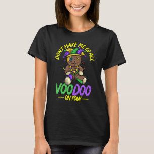 Camiseta Mardi Gras Party Voodoo Doll
