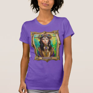 Camiseta Mardi Gras Realm Retratos - A Princesa Crioula