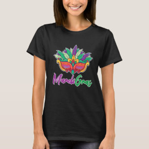 Camiseta Mardi Gras Roupa New Orleans Carnival Parade, Pa