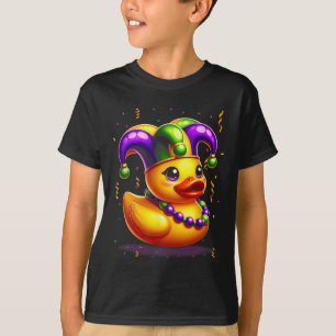 Camiseta Mardi Gras Rubber Duck New Orlean Carnival Festiva