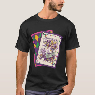 Camiseta Mardi Gras Tarot Card Louisiana Mardi Gras Q