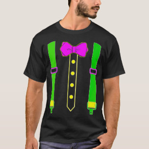 Camiseta Mardi Gras Tuxedo Costume Parade Mardi Gr