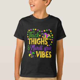 Camiseta Mardi Gras Vibes Fleur De Lis Mardi G