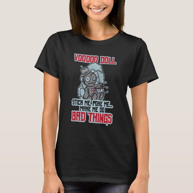 Camiseta Mardi Gras Voodoo Black Magic Carnaval Fan Voodoo (Frente)