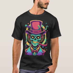 Camiseta Mardi Gras Voodoo Bruxo Doutor Voodoo Creepy Doll