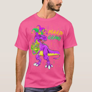 Camiseta Mardi Grawr Trex Dino Dj Costume Toddler Boy Kids