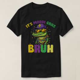 Camiseta Mardigator Mardi Gras Alligator