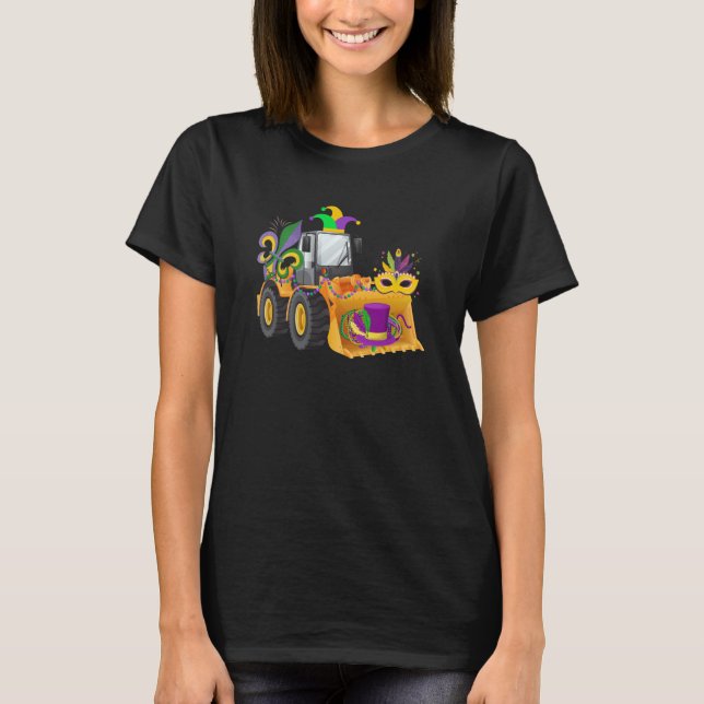 Camiseta Mardy Gras Construction Celebrations Fat Tuesday P (Frente)