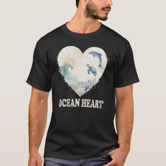 Camiseta Maré do Coração de Coral