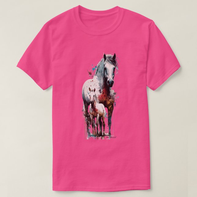Camiseta Mare e Colt (Frente do Design)