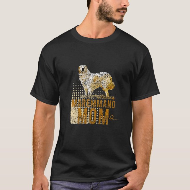 Camiseta Maremano Shepherd Dog Maremma Ablusees (Frente)
