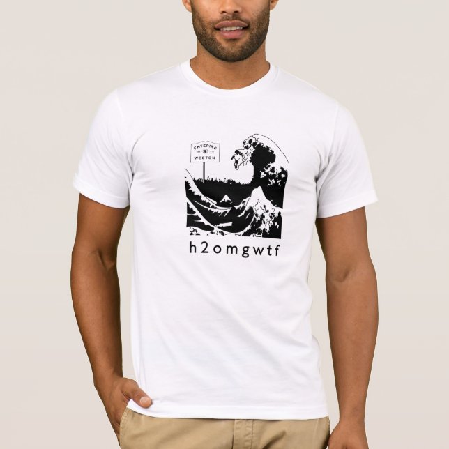 Camiseta Maremoto em Weston (Frente)