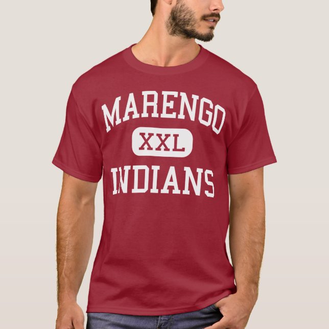 Camiseta Marengo - indianos - segundo grau - Marengo (Frente)