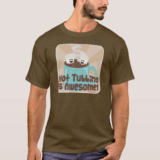 Camiseta Mares de Tubagem Quente (Frente)