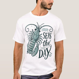 Camiseta Mares, lagosta fofinha
