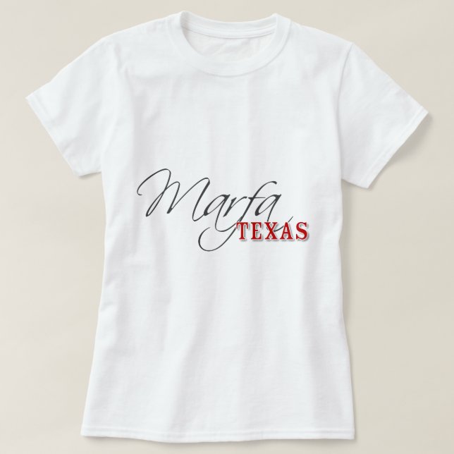 Camiseta Marfa Texas (Frente do Design)
