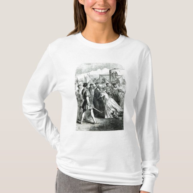 Camiseta Margaret Roper que toma a licença de seu pai (Frente)