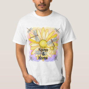 Camiseta Margarida Amarela