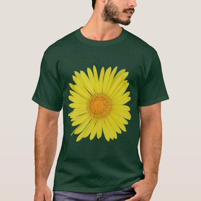 Camiseta Margarida Amarela (isolada) (Frente)