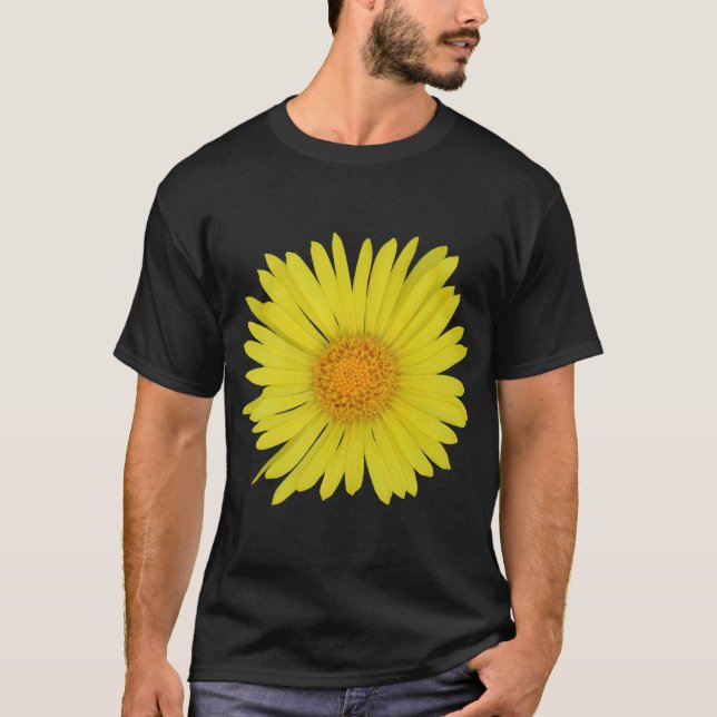 Camiseta Margarida Amarela (isolada) (Frente)