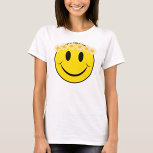 Camiseta Margarida feliz do Hippie
