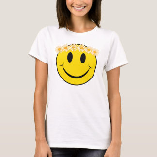 Camiseta Margarida feliz do Hippie