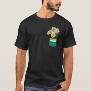 Camiseta Margarida Jardim Botânico de Plantas da Natureza F