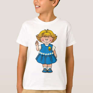 Camiseta Margarida loura