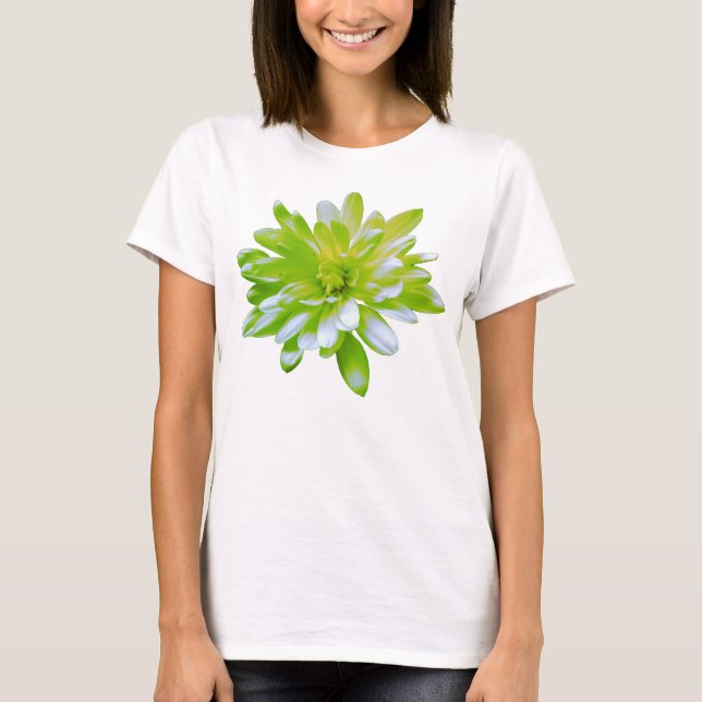 Camiseta Margarida verde-floral verde-floral verde-torta (Frente)
