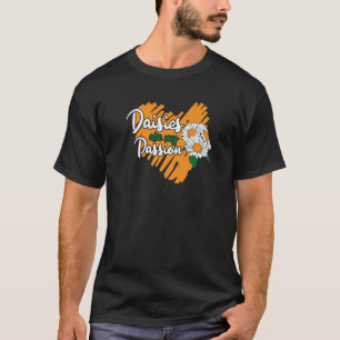 Camiseta Margaridas São Minha Paixão Escavando Procurando