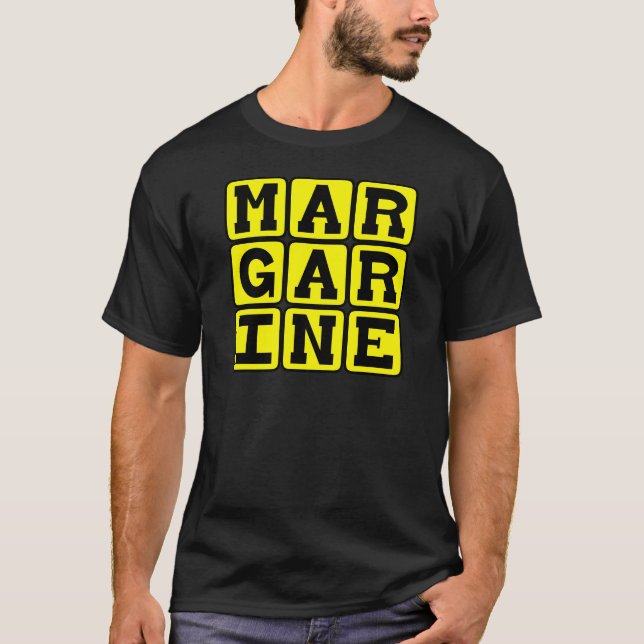 Camiseta Margarina, Espalhamento Do Butério (Frente)