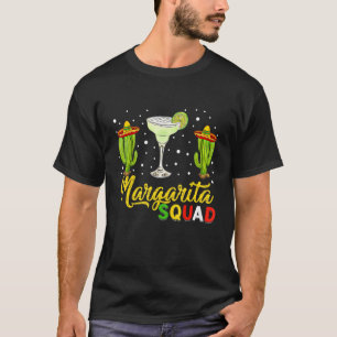 Camiseta Margarita Esquadrão do Chapéu Mexicano Feliz Cin