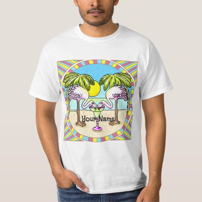 Camiseta Margarita Flamingo (Frente)