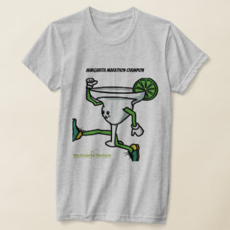 Camiseta Margarita Marathon Champion - Ajustado relaxado fe