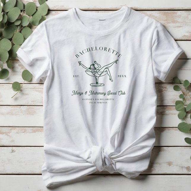 Camiseta Margarita Social Club | Bachelorette (Criador carregado)