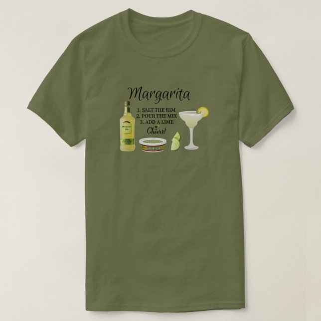 Camiseta Margarita T-Shirt (Frente do Design)