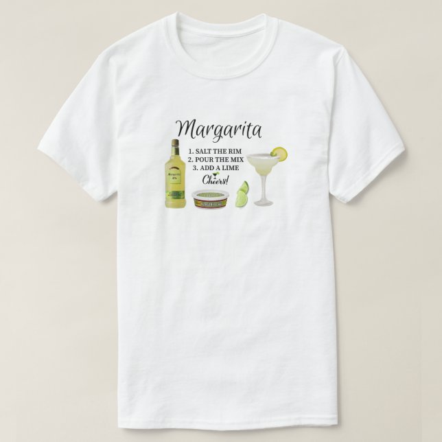 Camiseta Margarita T-Shirt (Frente do Design)