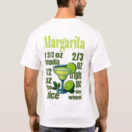 Camiseta Margarita T-Shirt – Retro Lime Green Cocktail