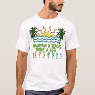 Camiseta Margaritas & praias